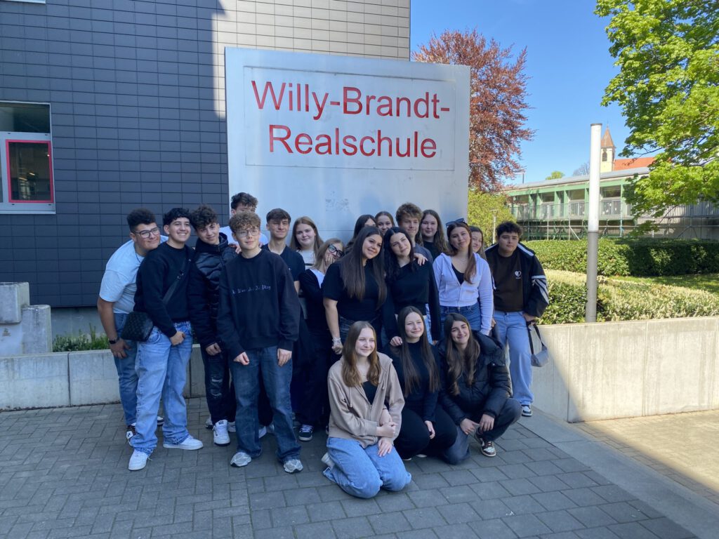 Erasmus+Schule mit den Partnern aus Fasano